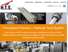 Tablet Screenshot of htsystem.cz